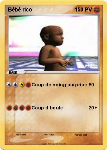 Pokemon Bébé rico