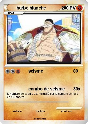 Pokemon barbe blanche