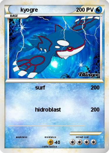 Pokemon kyogre