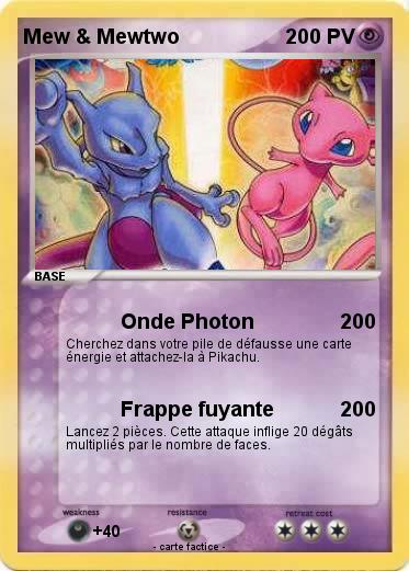 Pokemon Mew & Mewtwo