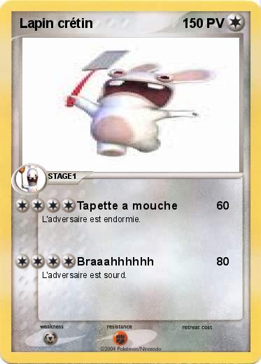 Pokemon Lapin crétin