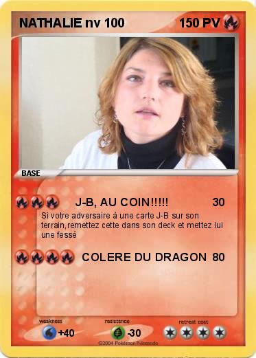 Pokemon NATHALIE nv 100