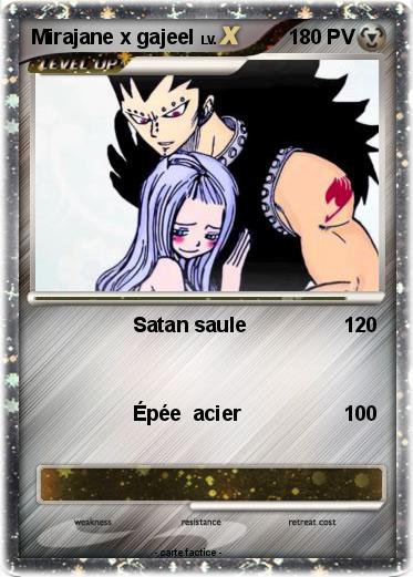 Pokemon Mirajane x gajeel