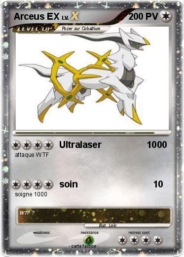 Pokemon Arceus EX