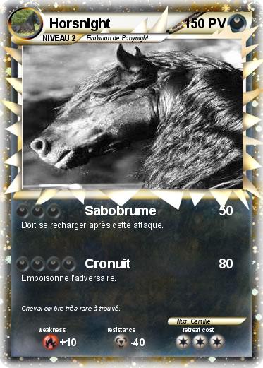 Pokemon Horsnight