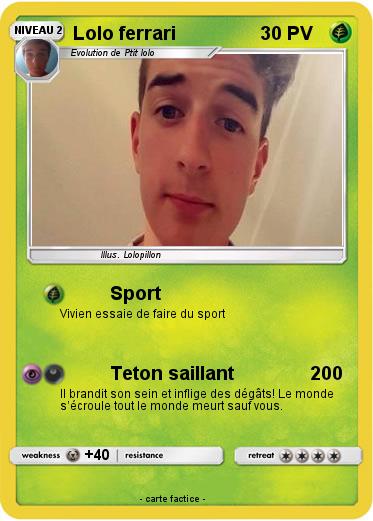 Pokemon Lolo ferrari