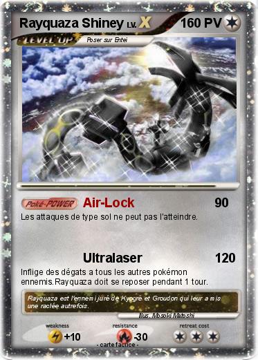 Pokemon Rayquaza Shiney