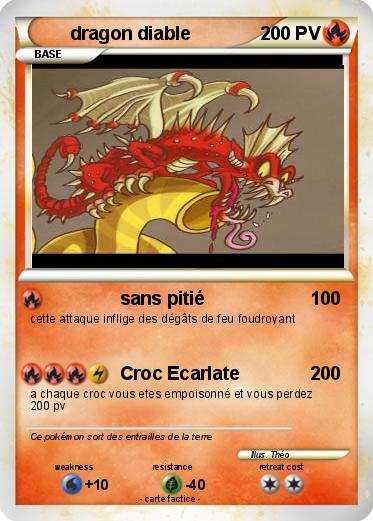 Pokemon dragon diable