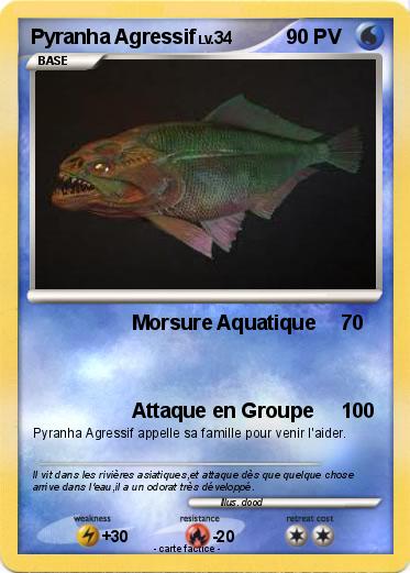 Pokemon Pyranha Agressif