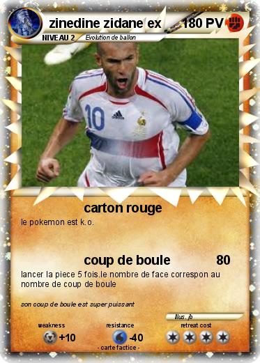 Pokemon zinedine zidane ex
