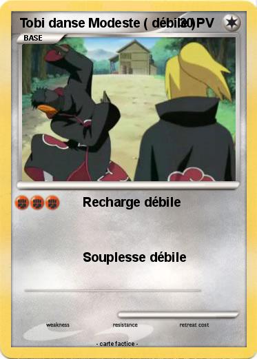 Pokemon Tobi danse Modeste ( débile )