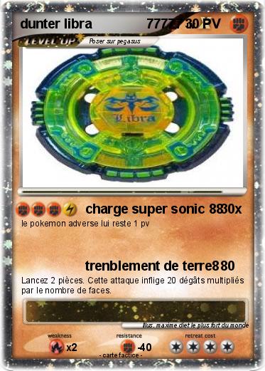 Pokemon dunter libra               77777