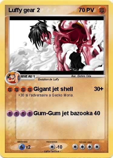 Pokemon Luffy gear 2
