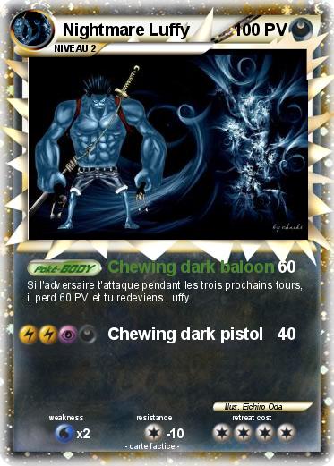 Pokemon Nightmare Luffy