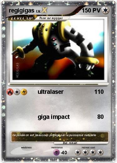 Pokemon regigigas