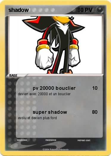 Pokemon shadow