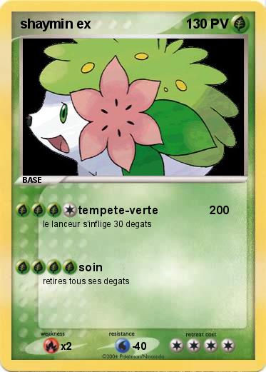 Pokemon shaymin ex