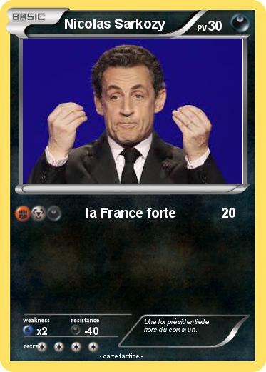Pokemon Nicolas Sarkozy