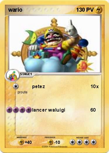 Pokemon wario