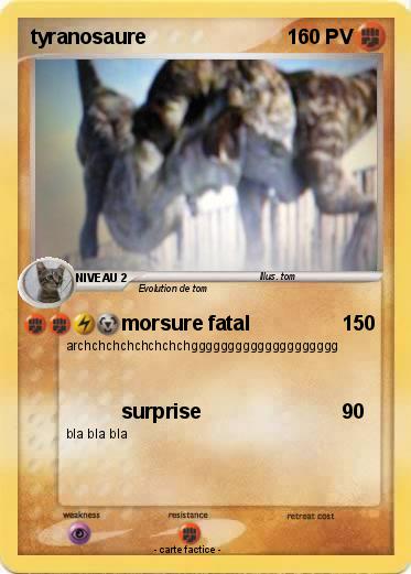Pokemon tyranosaure