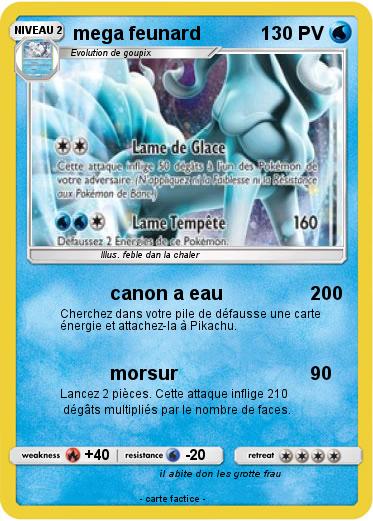 Pokemon mega feunard