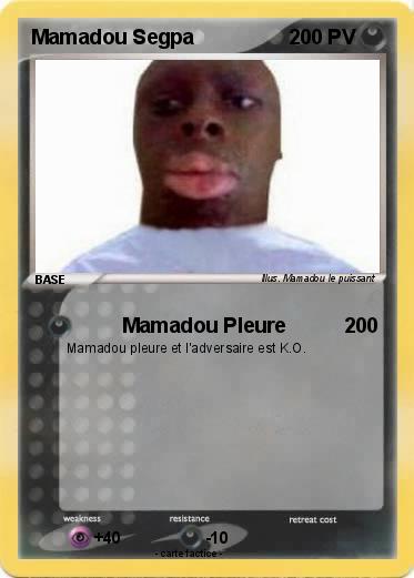 Pokemon Mamadou Segpa