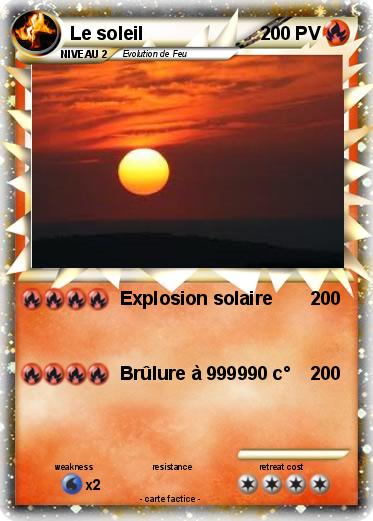 Pokemon Le soleil