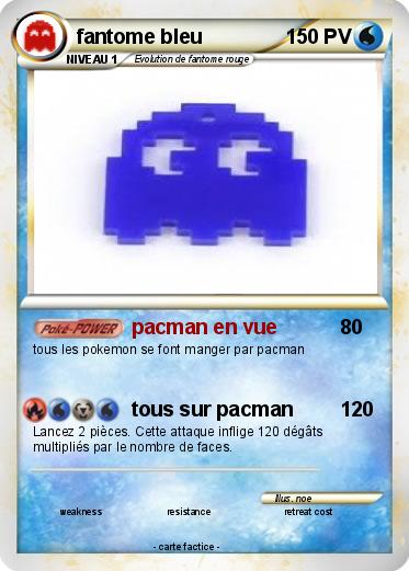 Pokemon fantome bleu