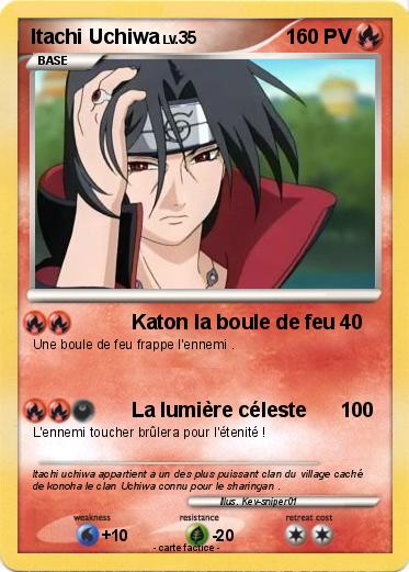 Pokemon Itachi Uchiwa