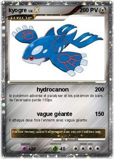 Pokemon kyogre