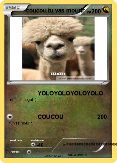 Pokemon coucou tu vas mourir