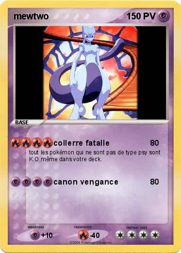 Pokemon mewtwo