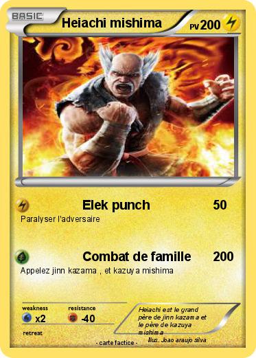 Pokemon Heiachi mishima