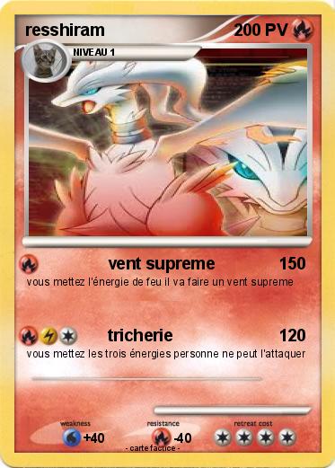 Pokemon resshiram