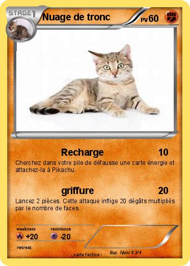 Pokemon Nuage de tronc