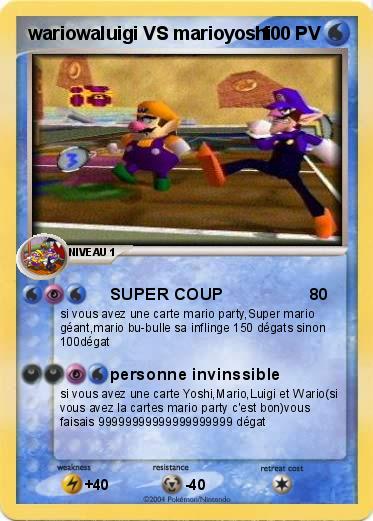 Pokemon wariowaluigi VS marioyoshi
