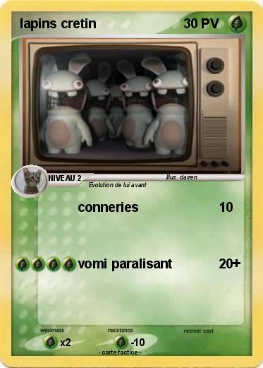 Pokemon lapins cretin