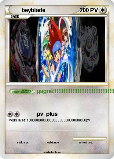 Pokemon beyblade