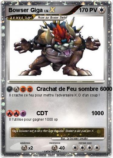 Pokemon Bowser Giga