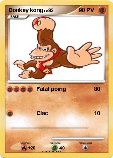 Pokemon Donkey kong