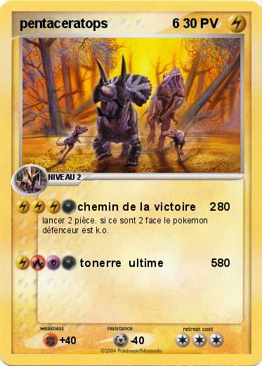 Pokemon pentaceratops                  6