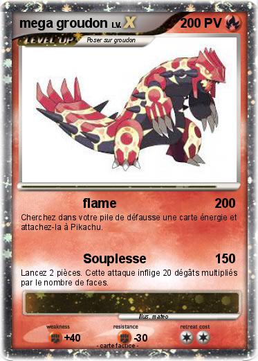 Pokemon mega groudon