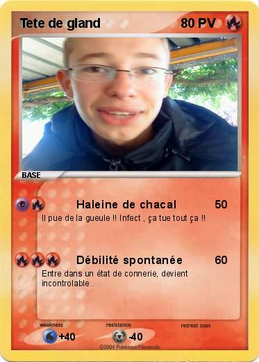 Pokemon Tete de gland