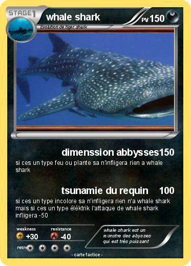 Pokemon whale shark