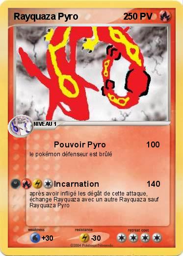 Pokemon Rayquaza Pyro                  2