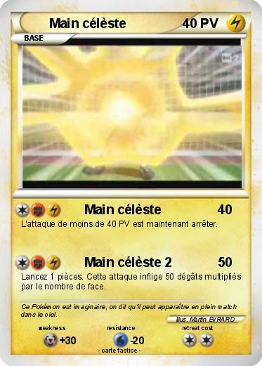 Pokemon Main célèste