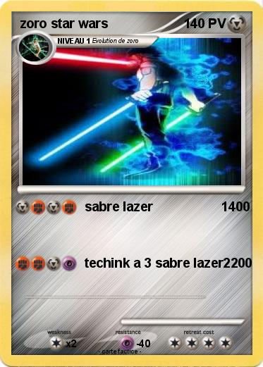 Pokemon zoro star wars