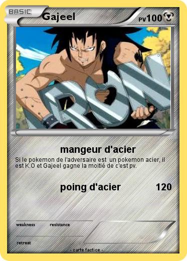 Pokemon Gajeel