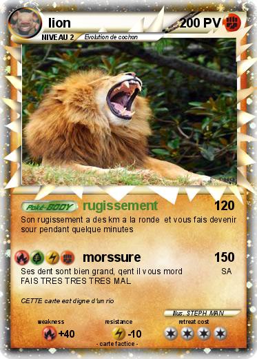 Pokemon lion