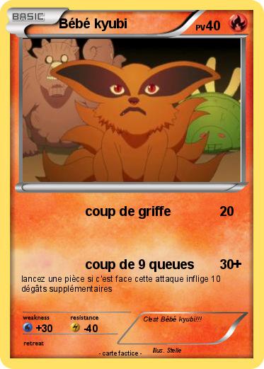 Pokemon Bébé kyubi